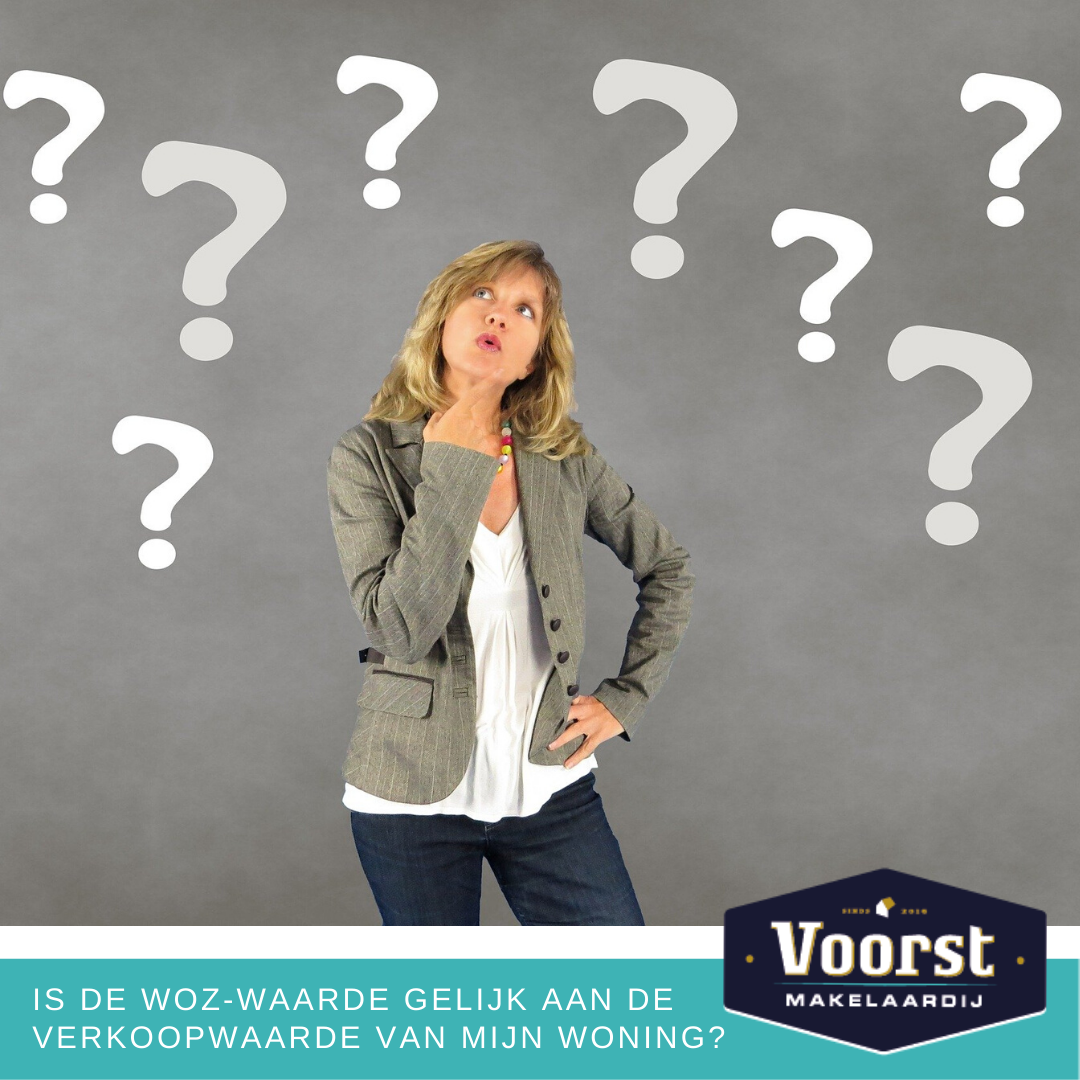 Is de WOZwaarde gelijk aan de verkoopwaarde van mijn woning?