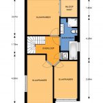 Plattegrond Rietlandstraat 1 Zwolle