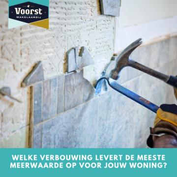 Welke verbouwing levert de meeste meerwaarde op voor jouw woning?
