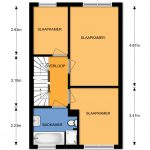 plattegrond Gorterstraat Zwolle