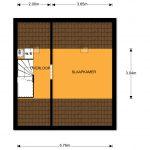 plattegrond Clematisweg 3 Zwolle