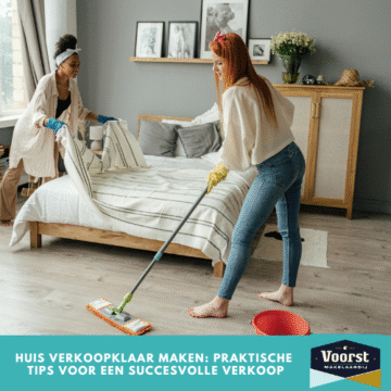 Huis verkoopklaar maken: opgeruimde en verzorgde woning klaar voor de verkoop