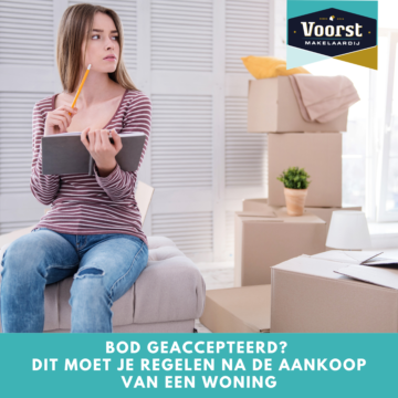 Wat moet je regelen na de aankoop van een woning?